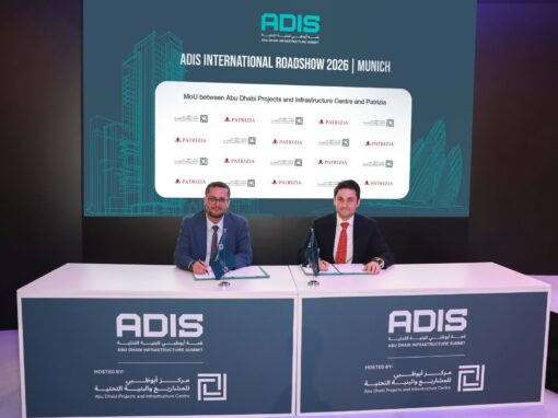 Abu Dhabi Projects and Infrastructure Centre and PATRIZIA sign strategic partnership to support infrastructure investment and development