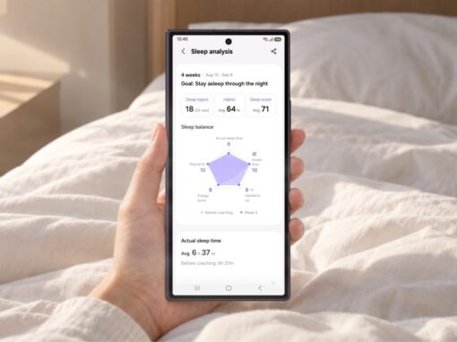 Samsung Health Makes Sleep Coaching Easier to Start  and Tailors Weekly Guidance