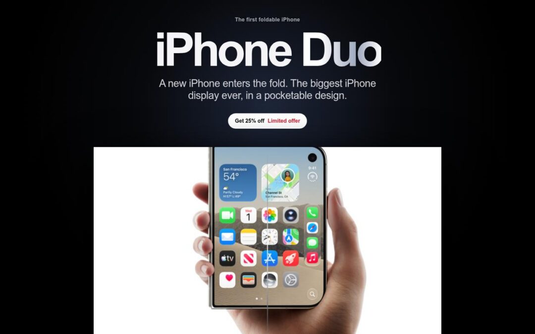 عروض مزيفة تستهدف مشتري هاتف iPhone Duo الجديد
